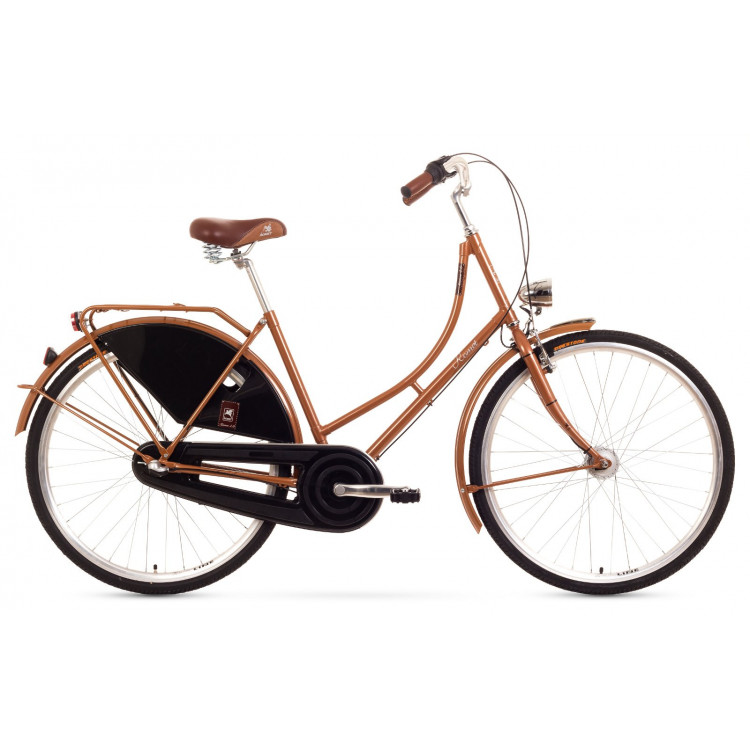 Mestský bicykel 28" Romet CAMEO hnedo-čierny 21"